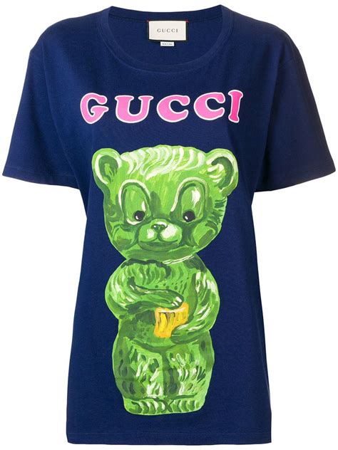 Gucci teddy bear t shirt